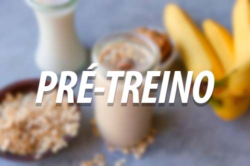 Receitas para pré-treino