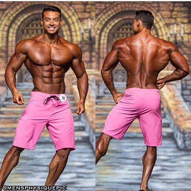 Felipe Franco competindo no Mr Olympia