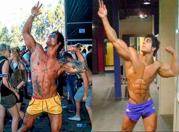 Pose do legado do Zyzz