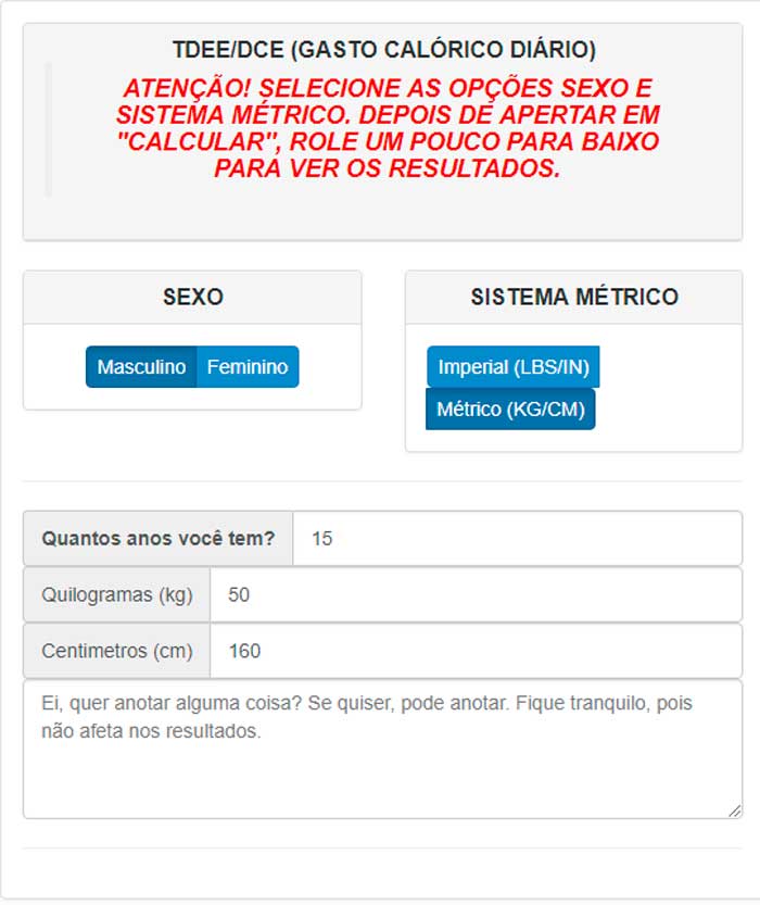 informações respondidas.