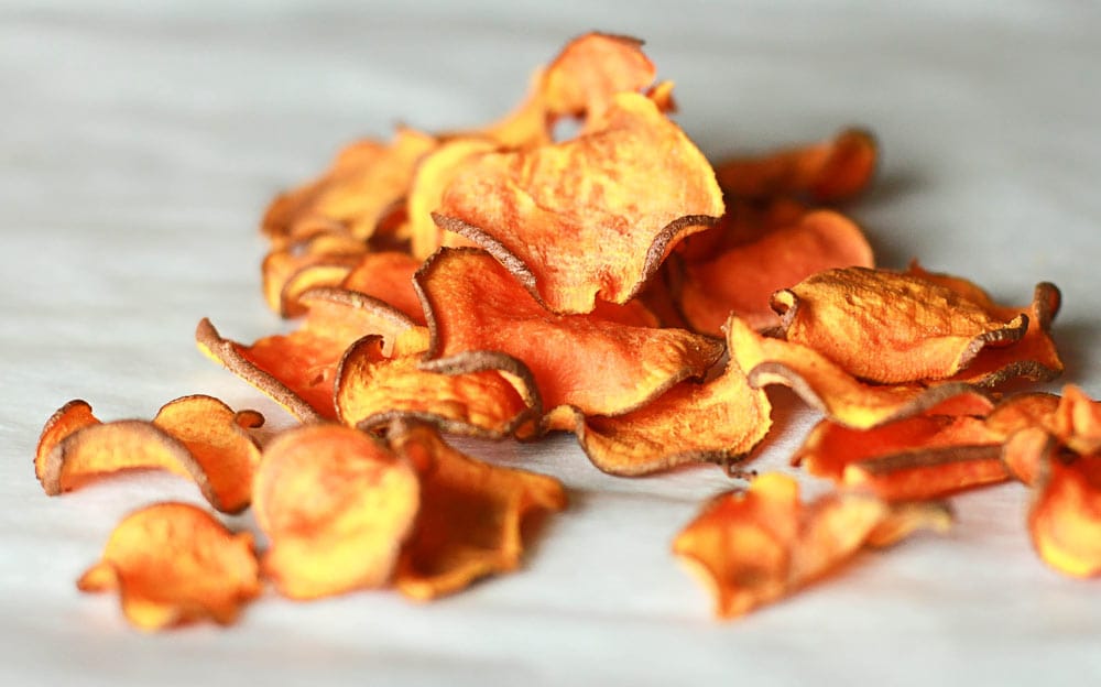 Chips de Batata Doce Fit: Lanche Saudável Para Você! Receita chips de batata doce