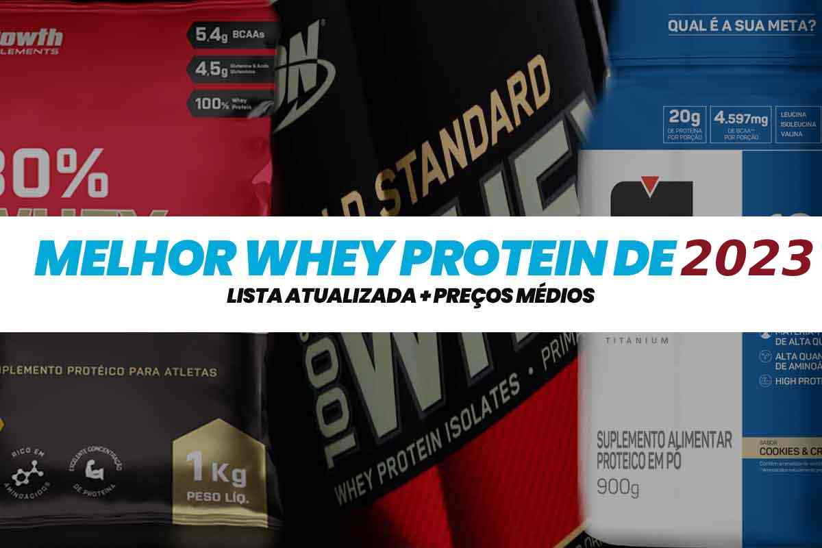 TOP 10 Melhores Whey Protein de 2023 (Resenha Detalhada!)