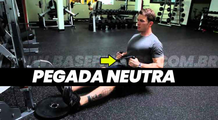 O que é a Pegada Neutra e Quando Usá-la nos Treinos? Remada Baixa com pegada neutra