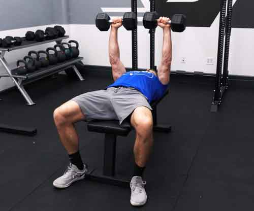 Dumbbell bench press