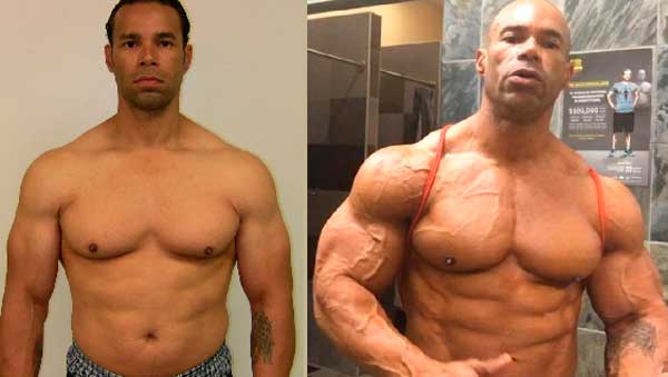 Kevin Levrone Antes e Depois