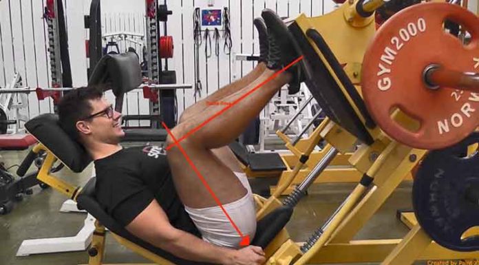 Variações do Leg Press: Aparelhos e Posição dos Pés Leg Press 45 graus