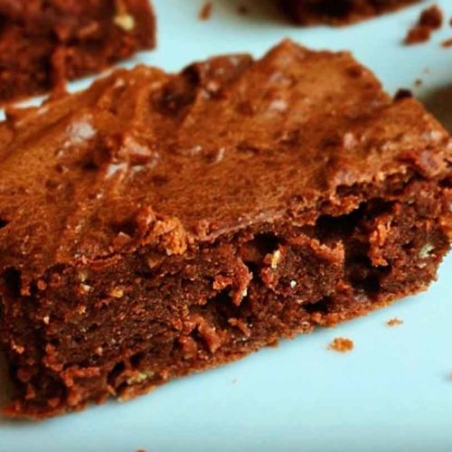 Brownie proteico de chocoalte