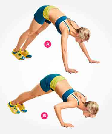 Pike push up