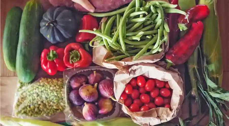 Verduras ricas em glutamina