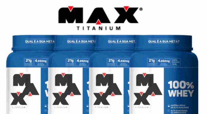 Whey Protein da Max Titanium é bom? Análise de Especialista Whey protein 100% da max titanium