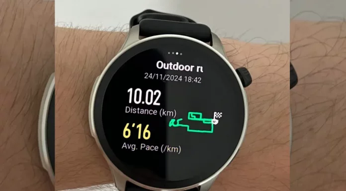 O que é pace na corrida? Como controlar seu ritmo para mais resultados relogio gtr 4 mostrando o que é o pace na corrida