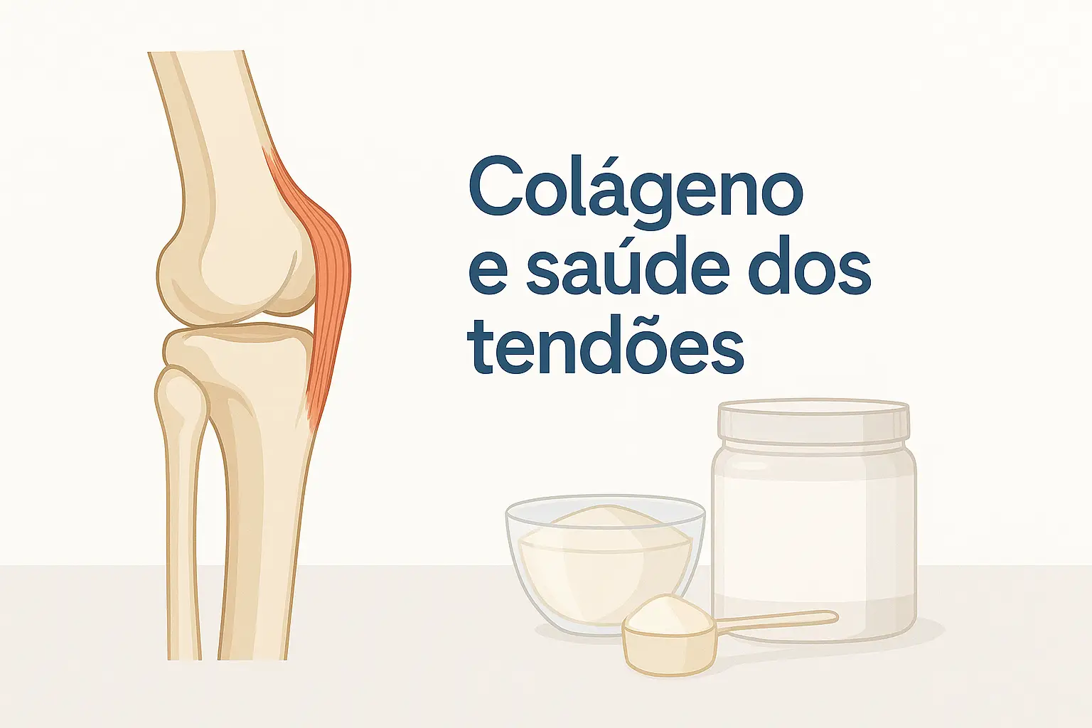 Ten Does Colágeno e saúde dos tendões: o que a ciência revela sobre sua eficácia